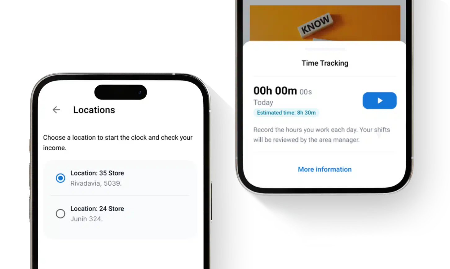 tab 1 time tracking